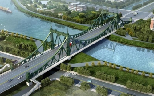 【经营快讯】九游会j9网站集团钢构分公司中标南京大跨度钢桥梁项目