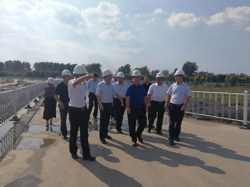 【领导关怀】安徽灵璧县政府莅临九游会j9网站集团灵璧县公共设施PPP项目观摩指导