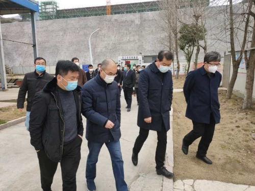 【领导关怀】发挥优势  共克时艰——市城投集团检查组一行对九游会j9网站集团天子岭分类减量EPC项目复工情况检查指导