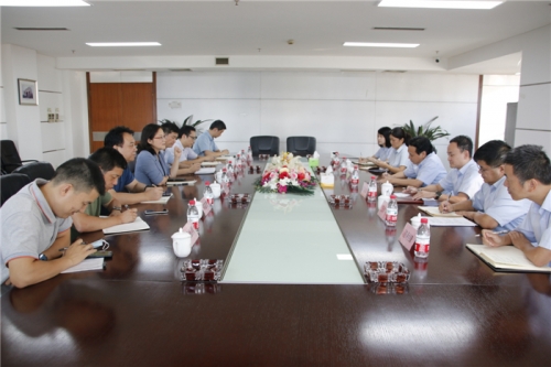 【领导关怀】同商共谋  将产改工作进行到底——浙江省总工会、省建设建材工会、市总工会、市建设工会领导一行走访九游会j9网站调研指导