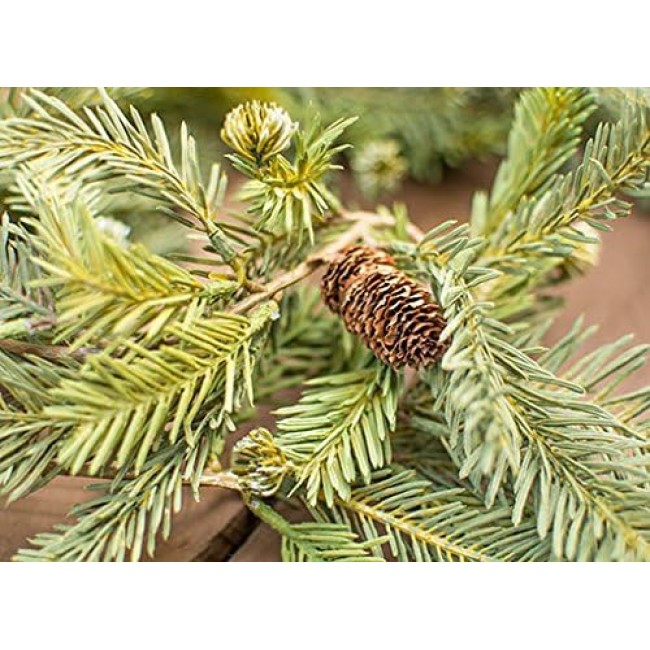  6 ft Alpine Fir Lightweight Garland, Artificial Greenery, Christmas Garland, Perfect for Weddings, Fireplace Mantels, Dining and Living Rooms