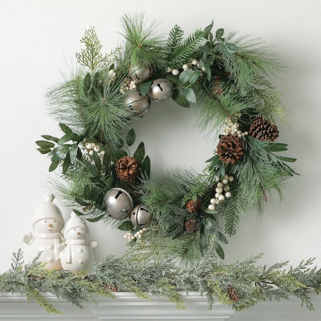 Jingle Bell and Berry Wreath