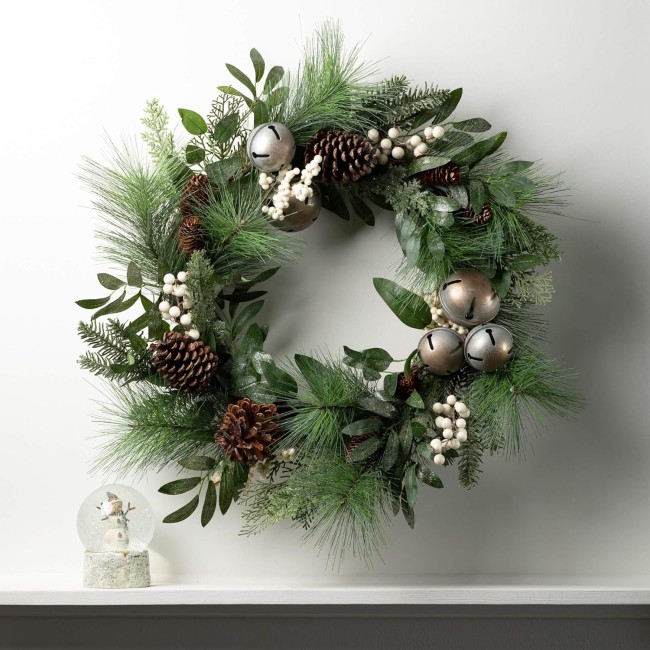 Jingle Bell and Berry Wreath