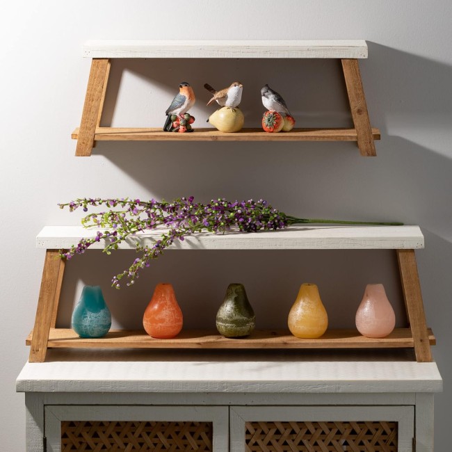  Bench-Seat-Shaped Wall Shelf, Wall Décor, Wall Decorations for Home, Home Décor