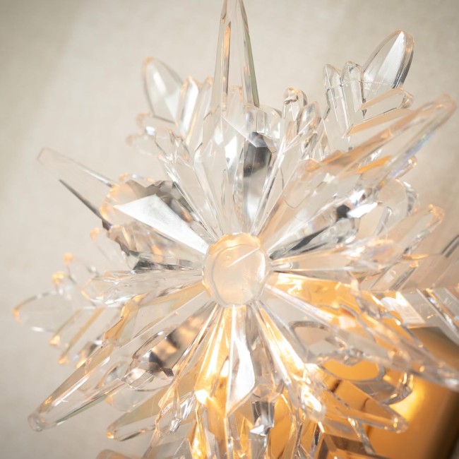  Christmas Snowflake Nightlight, Holiday Decor, Christmas Nightlight, Christmas Decorations, Night Light; Clear (PN4003)