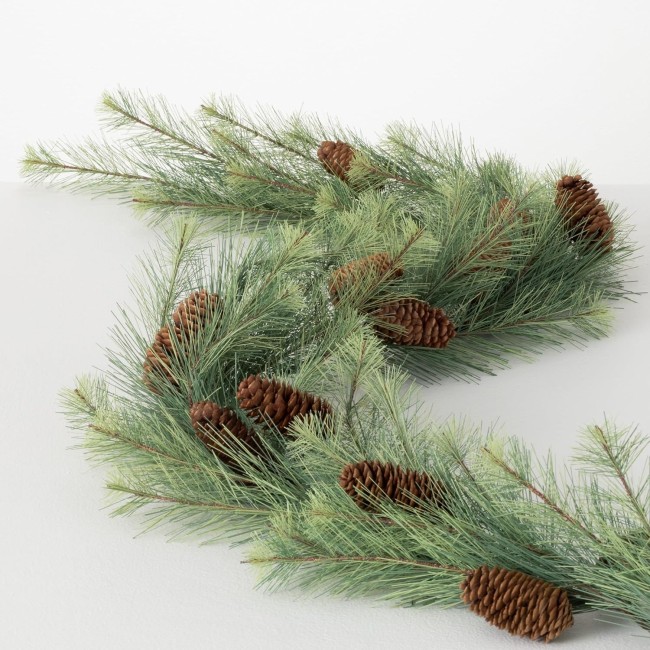  Black Hills Pine Garland, Christmas Décor, Artificial Garland, Christmas Garlands, Garlands for Mantel Décor