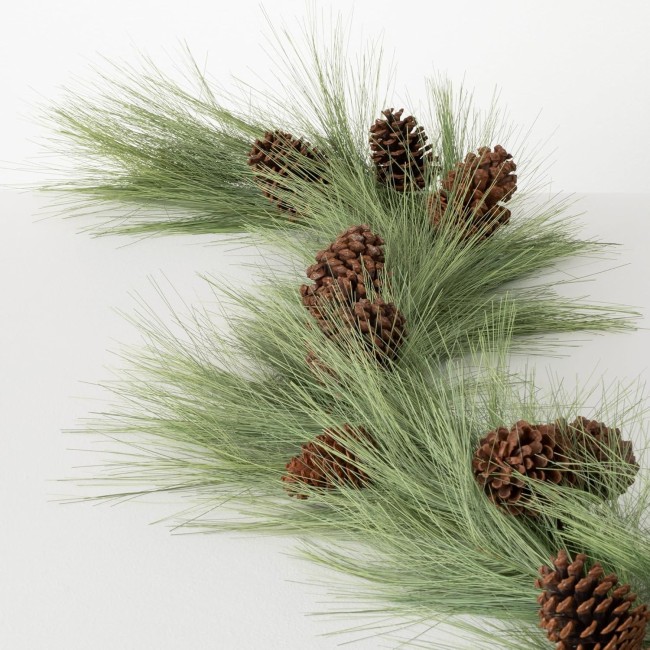  Long Pine Garland, Christmas Décor, Artificial Garland, Christmas Garlands, Garlands for Mantel Décor