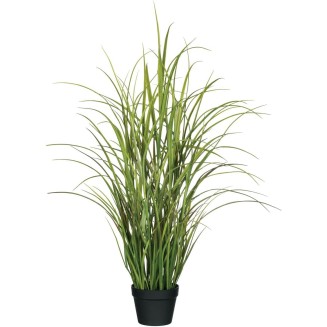  Artificial Potted Grass 48" H Green, Everyday Home Decor, Artificial Plants Indoor, Artificial Greenery, Room, Kitchen, Office, & Bathroom Décor, Fake Plants