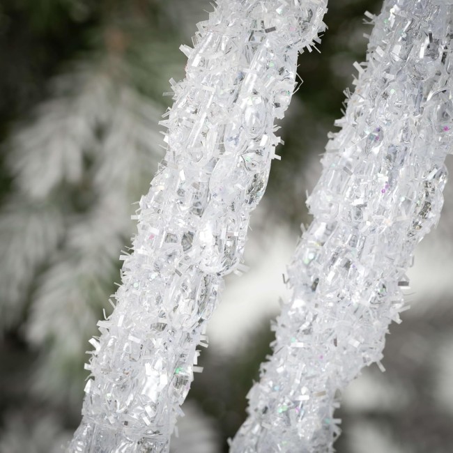  Oversized Icicle Ornaments Set of 2, Christmas Décor, Christmas Ornaments, Christmas Tree Ornaments, Christmas Decorations Indoor